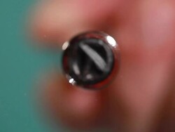 CU R/F Vote stamping / Seoul, South Korea Stock Footage