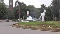 CLEAN : Kenyan police fire tear gas at opposition protesters News Clip