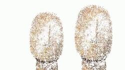 SELFIE : couple - dense (LOOP) Stock Footage