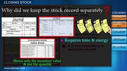 Closing Stock Instructional Video