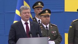 CLEAN : Ukraine marks 25th independence day with military parade (2) News Clip