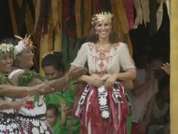Catherine Joins in Local Dance Ceremony News Clip
