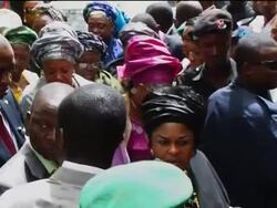 President Jonathan pays condolences to family of late president News Clip