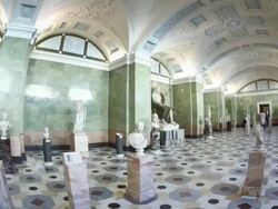 Jupiter Hall fisheye HL 1 Stock Footage