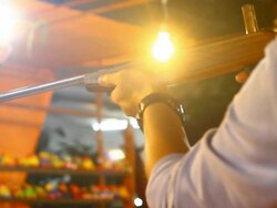 play toy gun Stock Footage