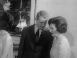 President Johnson's daughter to wed Stock Footage