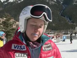 Training for Sochi Winter Olympics Stock Footage