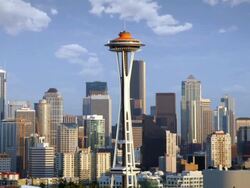 Seattle Skyline Stock Footage