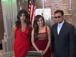 Reshma Shetty, Rani Mukherjee and Gulshan Grover Stock Footage
