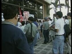 PHILIPPINES: PROTESTS TO SHOW SUPPORT FOR STRIKING KOREAN WORKERS News Clip
