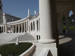 Fatima, Sanctuary of Our Lady of Fatima Stock Footage
