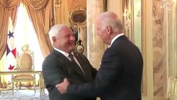 US Vice President Joe Biden visits Panama; meets President Martinelli News Clip