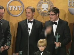 15th Annual Screen Actors Guild Awards Press Room Stock Footage