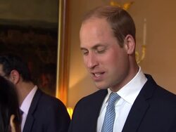 The Duke and Duchess of Cambridge attend a reception at Kensington Palace ahead of their visit to India and Bhutan News Clip
