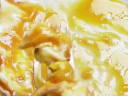 Eating eggs Stock Footage