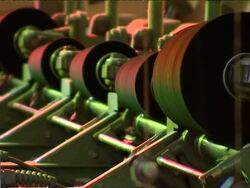 Textile Industry Stock Footage