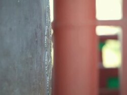 CU Hyowon Jongak bell ringing / Suwon, Gyeonggido, South Korea Stock Footage