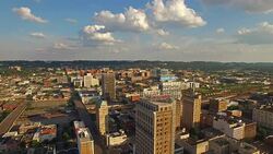 Aerial Alabama Birmingham Stock Footage