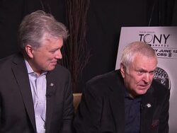 INTERVIEW: David Thompson & John Kander say they were shocked about the nomination because the show had been closed for some timeÃ‰ Stock Footage