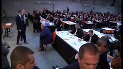 France - Trial of 5 people accused of using cheap industrial silicone to fill breast implants News Clip