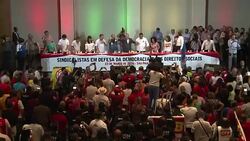 VOICED : Lula responde a sus acusadores y confirma apoyo a Rousseff News Clip