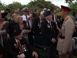 Prince Charles and the Duchess of Cornwall Visit Normandy for the 70th Anniversary of DDay News Clip