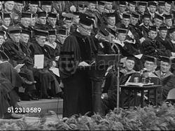 1948: EISENHOWER COLUMBIA UNIVERSITY INAUGURAL: SPEECH:'...democratic citizenship...every institution must contribute to this profession...all our cherished Rights...mutually dependent...' Instructional Video