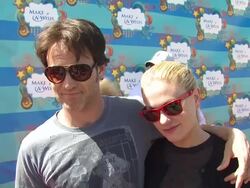 Kevin & Steffiana James Host A Make-A-Wish Event Stock Footage