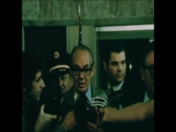 SYND 27 9 75 KISSINGER AND COLOMBIA PRESIDENT LOPEZ PRESS CONFERENCE AFTER TALKS WITH FORD News Clip