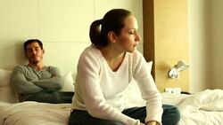 HD:Couple having a relationship conflict. Stock Footage