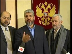 Hamas delegation's final presser, departure News Clip
