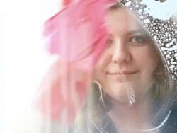 HD: Washing the Windows Stock Footage