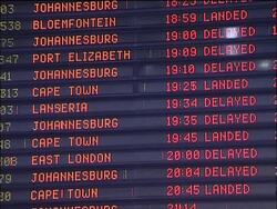 Planes turned back from airport after rush of WCup arrivals News Clip