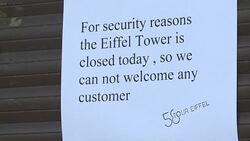 CLEAN : Tourists sites closed in Paris after terror attacks News Clip