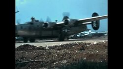 Return from USS Missouri Flyover Stock Footage