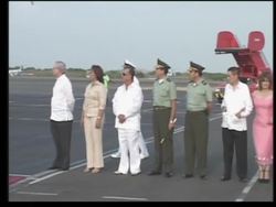 Spanish Royals visit for Spanish language Congress News Clip