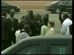 US President leaves Ghana for Monrovia, Liberia News Clip