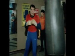 SYND 14 6 78 MATE PARLOV AND JOHN CONTEH TRAINING FOR FUTURE FIGHT Instructional Video