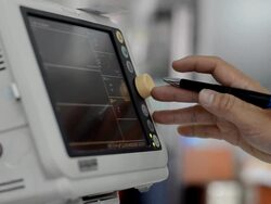 Vital signs monitor Stock Footage