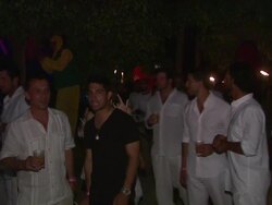 Robert Kneeper and Wilmer Valderrrama Stock Footage