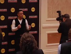 Danny Morales Jr. at mun2 And Campbell McLaren Host Media Luncheon Introducing New MMA Reality Series "Combate Americas" Stock Footage