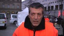 Steel workers protest over closure of blast furnaces by ArcelorMittal News Clip