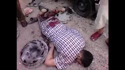 CLEAN : Bloody mayhem at Gaza market as Israel observes lull News Clip