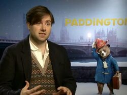 INTERVIEW - Paul King on the CGI work with Framestore to get the right bear, the process over 12 months, what the story meant to him at 'Paddington' Interviews Stock Footage