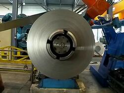Steel Coil Stock Footage