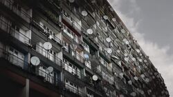 Urban Housing Stock Footage