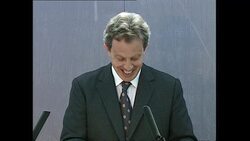 Tony Blair makes welfare speech on the Aylesbury Estate in South London News Clip