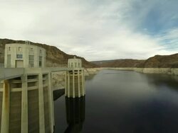Hoover Dam Timelapse Stock Footage