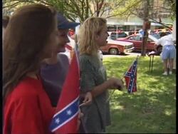 USA: KU KLUX KLAN ATTEMPT TO CLEAN UP IMAGE News Clip