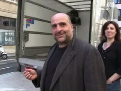 SIGHTED: Omid Djalilli Stock Footage